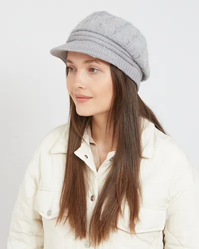 Royalfashion Beret damski z daszkiem