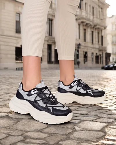 Royalfashion Sneakersy damskie na grubszej podeszwie Teresii