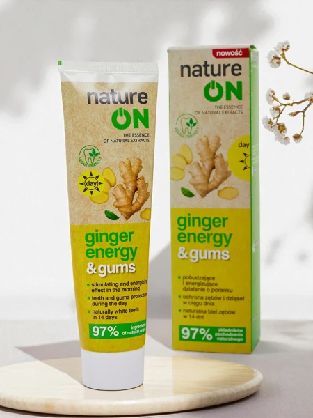 Pasta do zębów z imbirem- odżywia zęby i chroni dziąsła