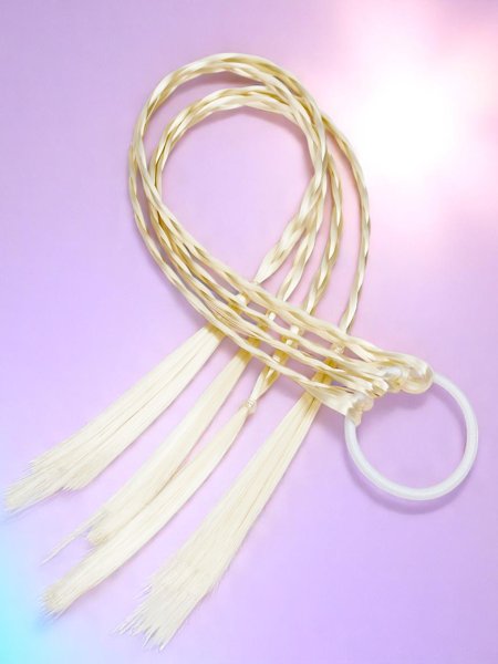 Royalfashion Doczepiane warkoczyki na gumce