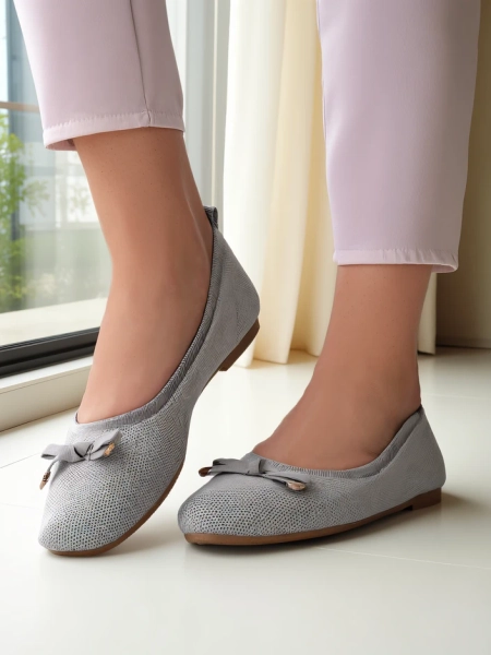 Royalfashion Damskie baleriny Bieso