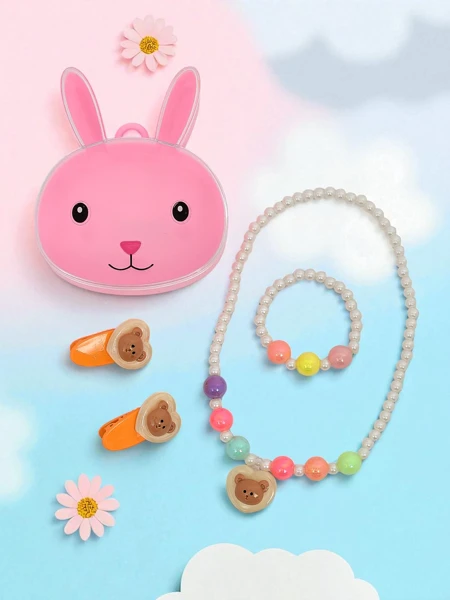 Zestaw biżuterii dla dzieci Bambina Dolce White