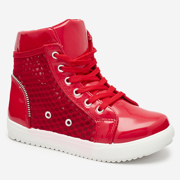 Червоні кросівки для дівчаток Borris- Footwear