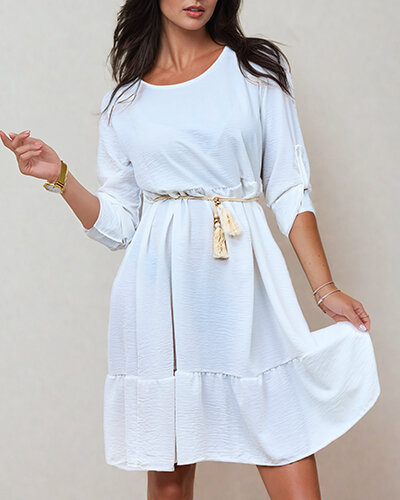 Royalfashion Damska sukienka do kolana