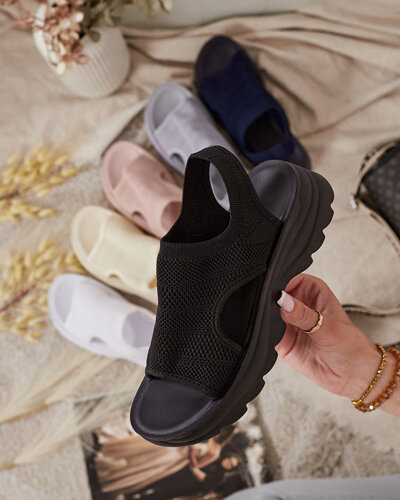 Royalfashion Sandałki damskie z cholewką Viss