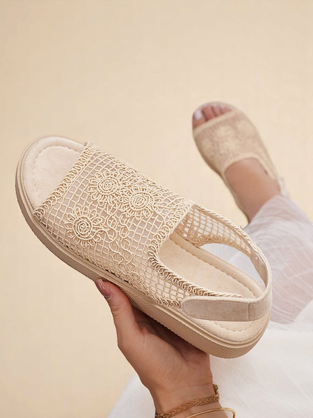 Royalfashion Жіночі ажурні сандалі з верхом Levay