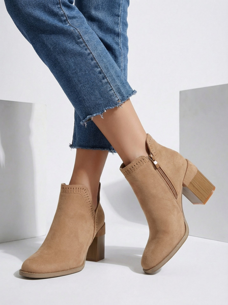 Royalfashion Damskie botki na słupku Vettot