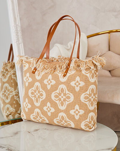 Royalfashion Tkaninowa torba damska na ramię