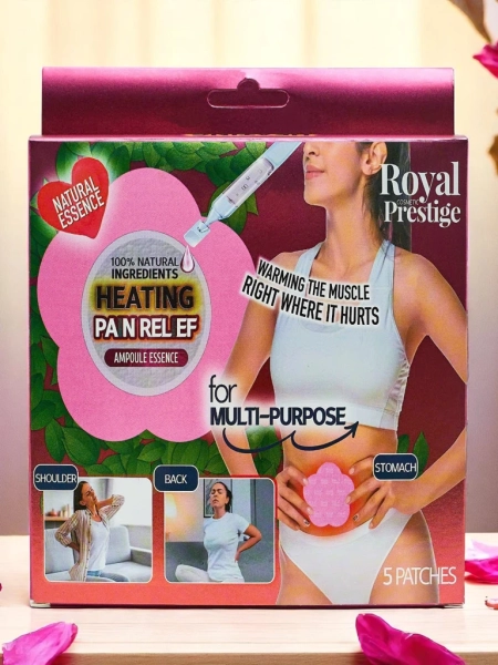 Naturalne Plastry przeciwbólowe rozgrzewające- 5 sztuk