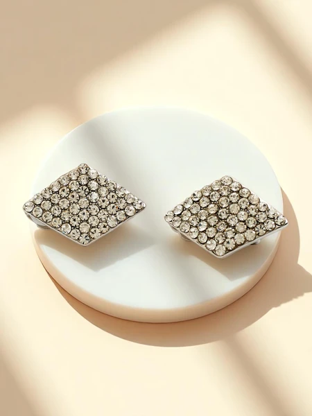 Royalfashion Klipsy kolczyki damskie z cyrkoniami