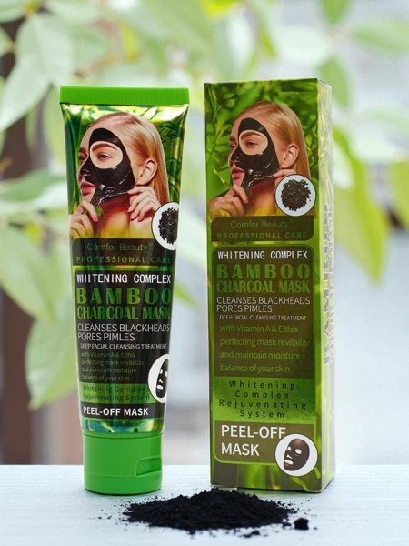 Charcoal Mask Aureliana – Oczyszczająca Maska Peel-Off z Węglem Bambusowym