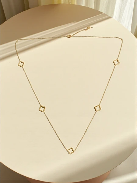 Кольє Lira Lariat з мотивом конюшини