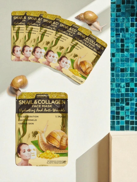 HydraVenus Collagen Snail Mask – intensywne nawilżenie i regeneracja skóry