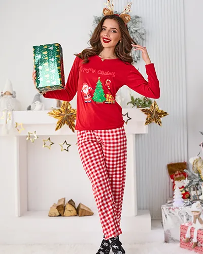 Royalfashion Різдвяні жіночі піжами