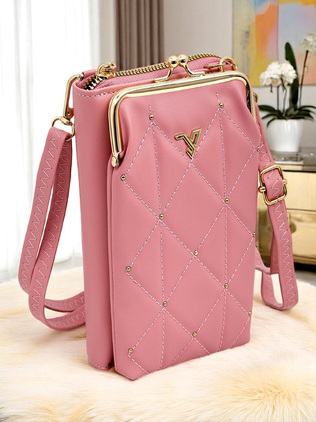 Royalfashion Multifunkcyjna torebka portfel na pasku Quilted Charm