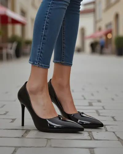 Royalfashion Жіночі класичні гостроносі лодочки Dofenis