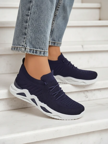 Royalfashion Materiałowe sneakersy damskie Kaenno