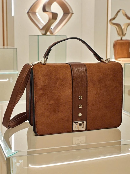 Mała damska torebka z eko skóry Karelia