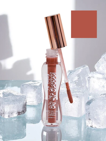 Błyszczyk do ust z brokatem w kolorze Soft Blush