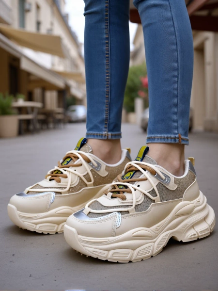 Royalfashion Sneakersy damskie na grubszej podeszwie Teresii