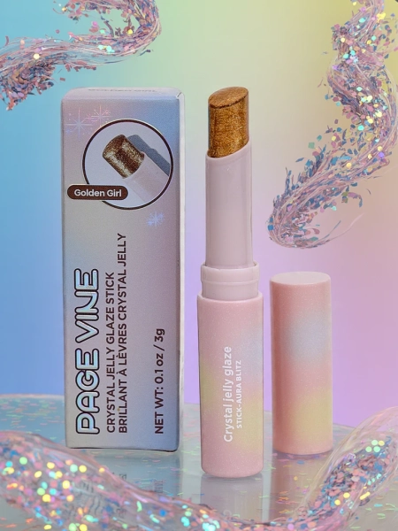 Pomadka do ust z brokatem w kolorze Golden Girl