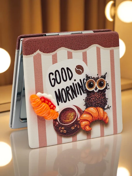 Royalfashion Міні-дзеркало для жіночої сумочки