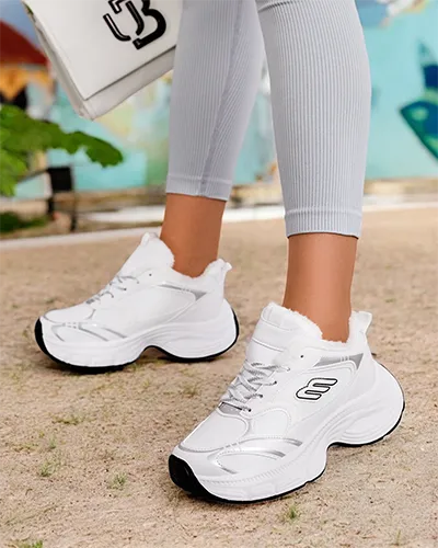 Royalfashion Sneakersy damskie z ociepleniem Cimen