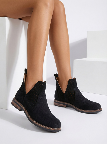 Жіночі черевики Ovilla з еко-замші Royalfashion