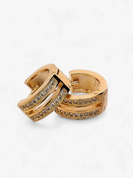 Royalfashion Kolczyki damskie z cyrkoniami