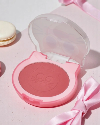 Kevin&Coco Cat Toast Blush Prasowany róż do policzków Figa