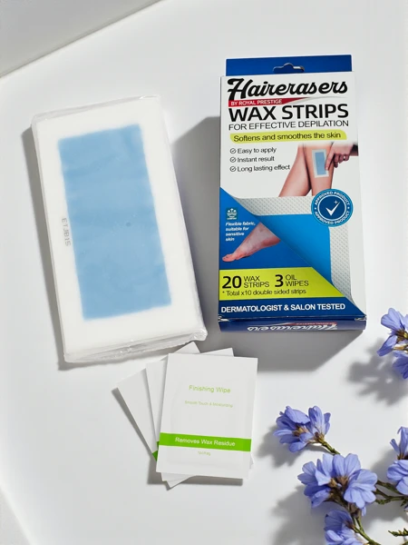 Plastry z woskiem do depilacji ciała