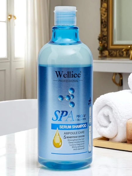 Profesjonalny szampon do włosów z kolagenem- Intensywne nawilżenie i wygładzenie włosów 5w1