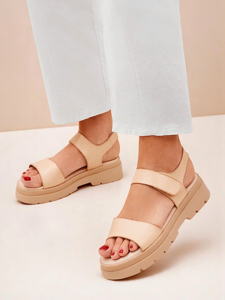 Royalfashion Damskie sandały na grubszej podeszwie Otvanna