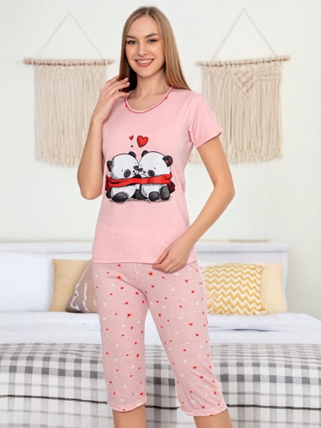 Royalfashion Damska 2-częściowa piżama