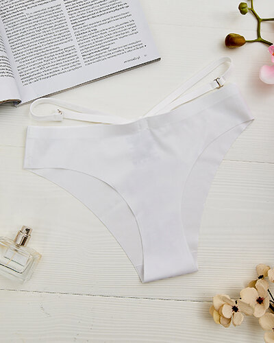 Royalfashion Damskie figi laserowo cięte