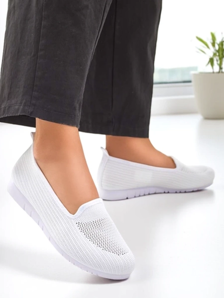 Royalfashion Damskie materiałowe mokasyny Caerit