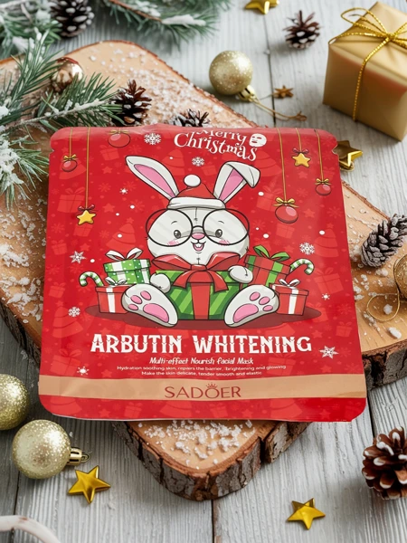 Świąteczna maseczka w płachcie rozjaśniająca