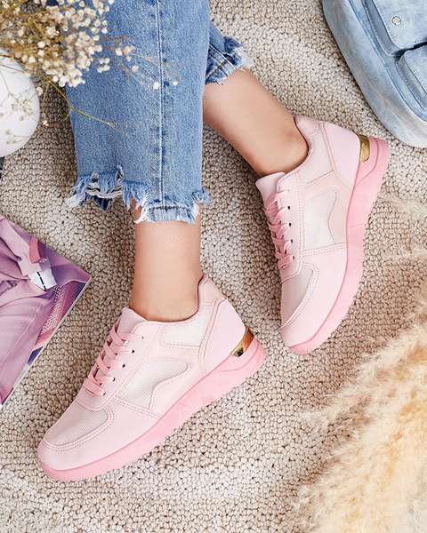 Sportowe buty damskie z eko-skóry Marhina - Obuwie