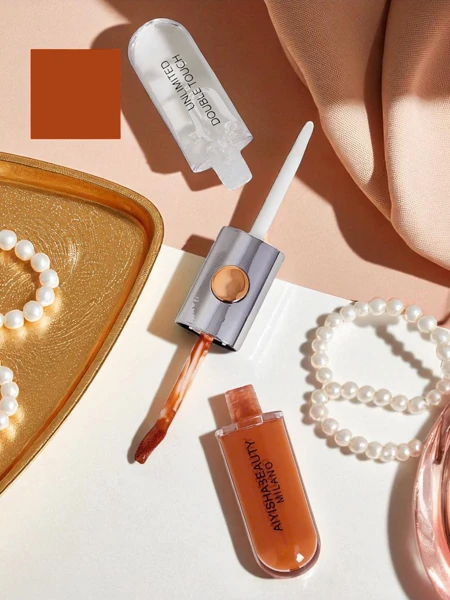 Pomadka do ust i bezbarwny błyszczyk 2w1 Coral Crush