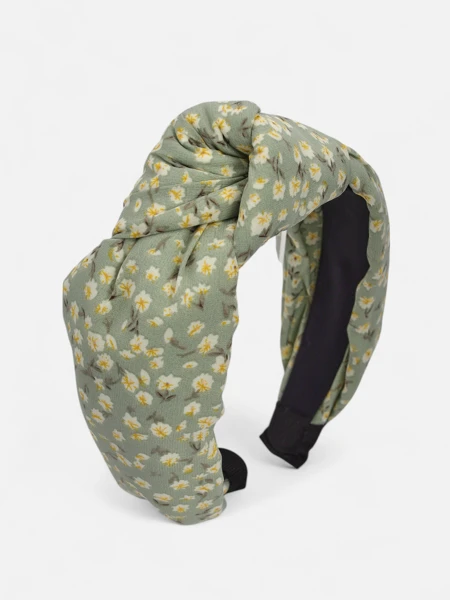 Royalfashion Opaska do włosów z pleceniem w kwiaty