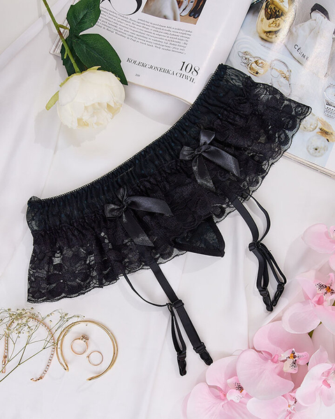 Royalfashion Koronkowe majtki damskie stringi