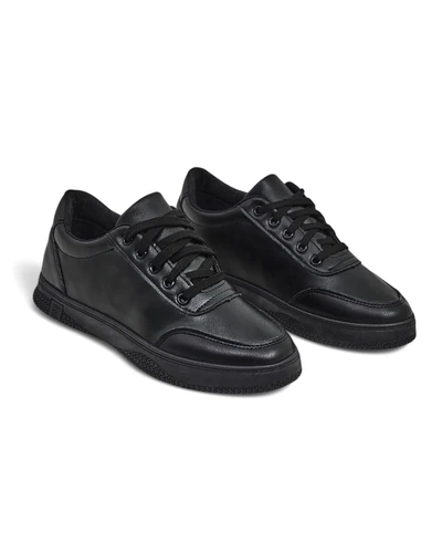 Royalfashion Damskie eko skórzane trampki Eccose