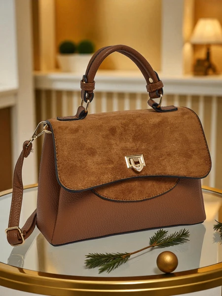 Mała damska torebka z eko skóry Aurella