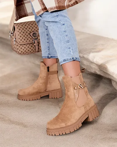 Royalfashion Damskie botki Tenoz