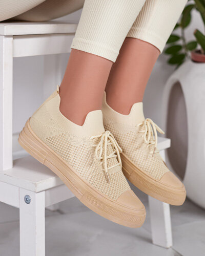 Royalfashion Damskie materiałowe buty sportowe Taroll