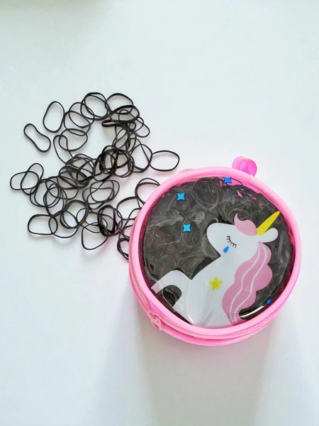 Royalfashion Wielokolorowe gumeczki silikonowe w ozdobnym opakowaniu