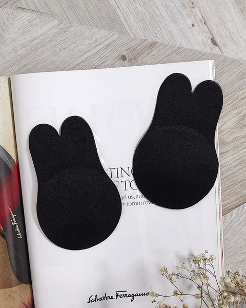 Royalfashion Czarne damskie nakładki samonośne