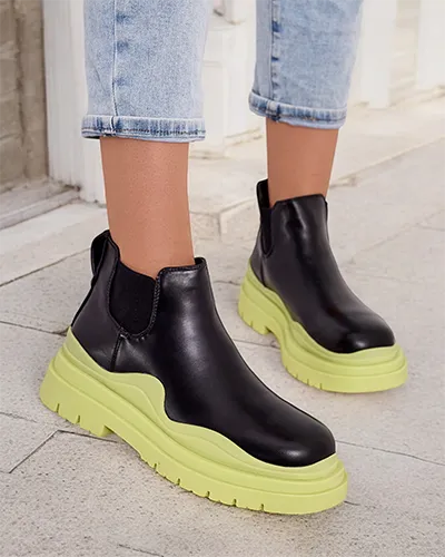 Royalfashion Botki damskie wsuwane Derri