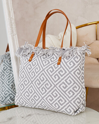 Royalfashion Tkaninowa torba damska na ramię