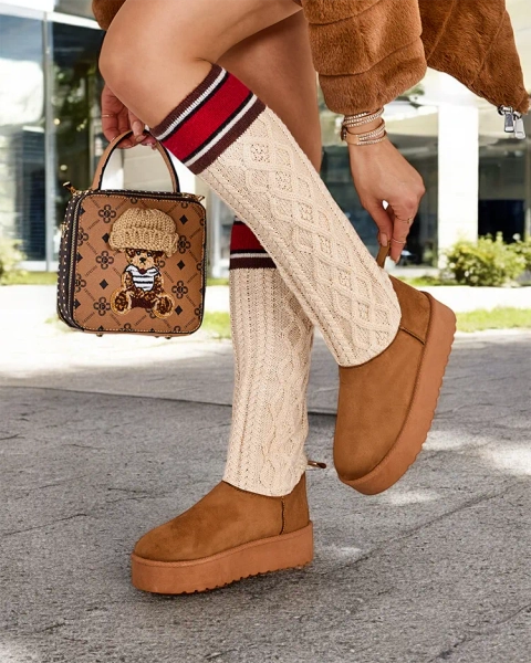 Жіночі сніжні черевики Royalfashion з валенчику Kokumi